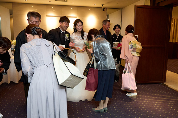 Mご夫妻当日のご様子
