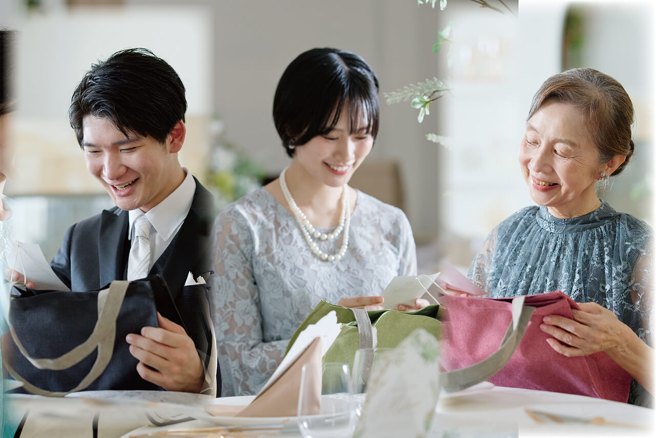 ゲストそれぞれの「欲しい」と「想い」を贈る