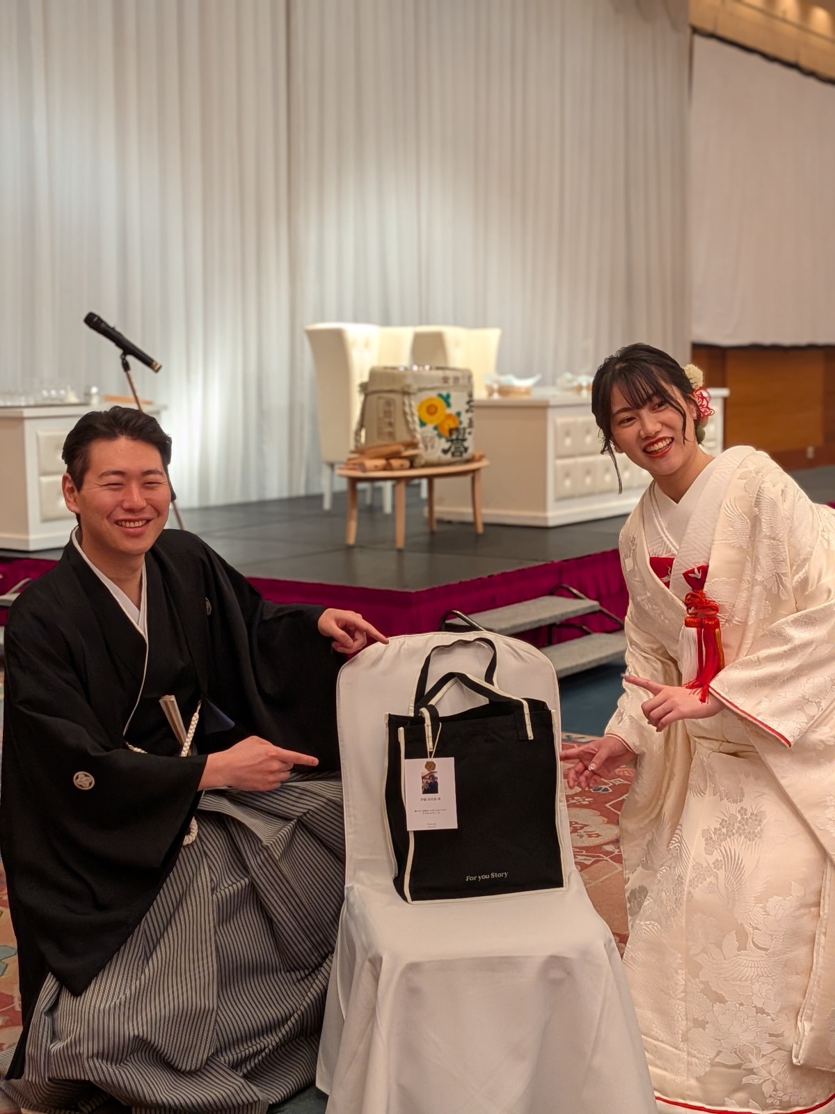 Kさまご夫妻当日のご様子